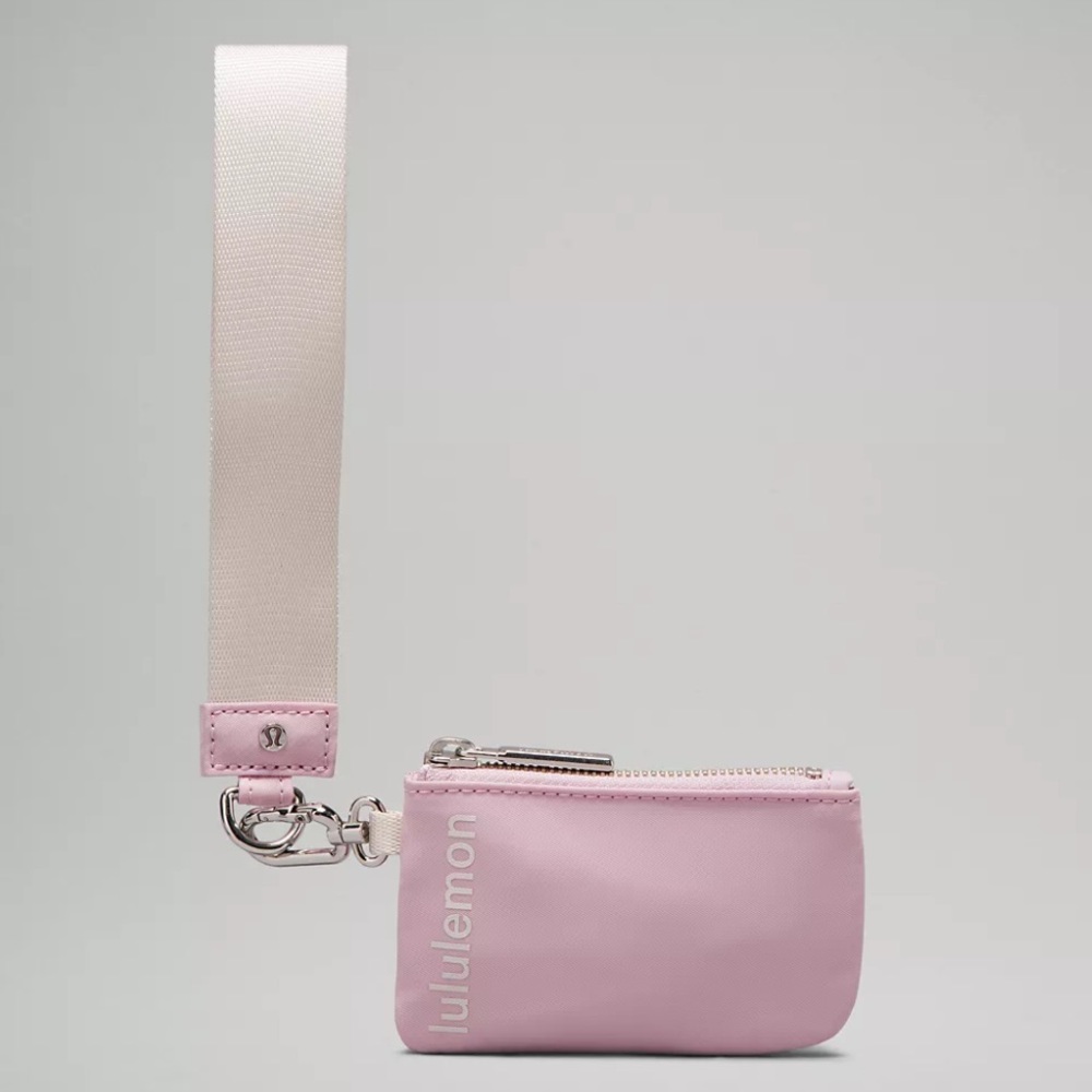 Lululemon Dual Pouch Wristlet White Opal / Pink Peony - Picture 5 of 13